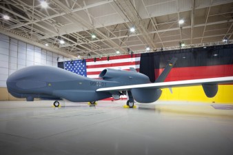 L’Euro Hawk dévoilé chez Northrop L’Euro Hawk dévoilé chez Northrop