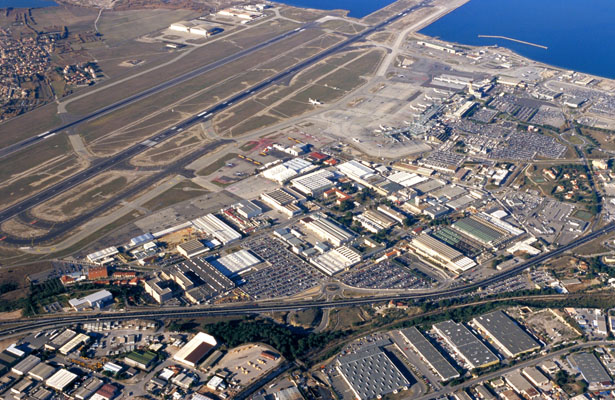 L'usine Eurocopter de Marignane en France.