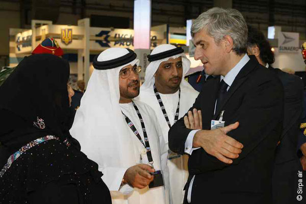 Hervé Morin au Dubaï AirShow