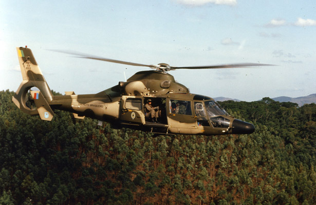 Un Panther AS365K de l’aviation légère de l’armée de terre brésilienne.