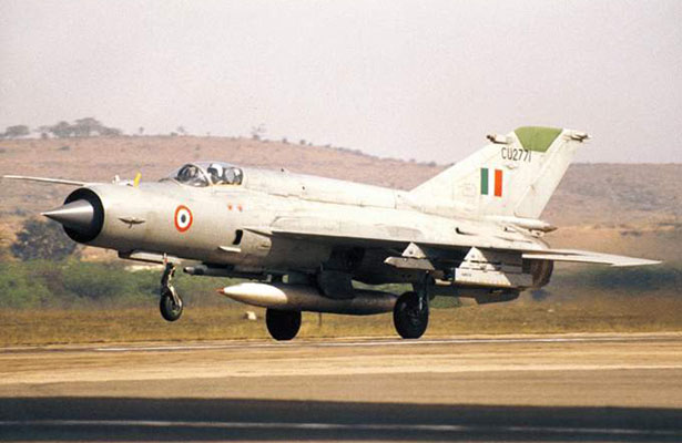 Un Mig-21 de l'India Air Force