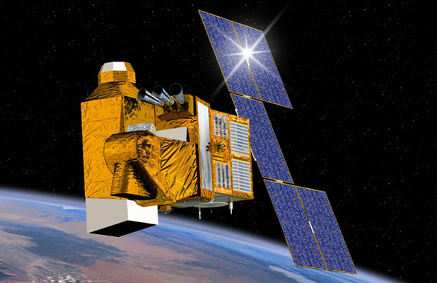 Le satellite optique français Helios 2