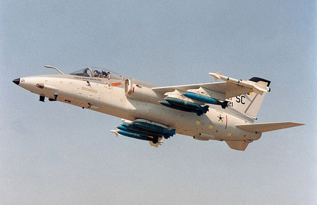 L'avion de combat léger brésilien AMX