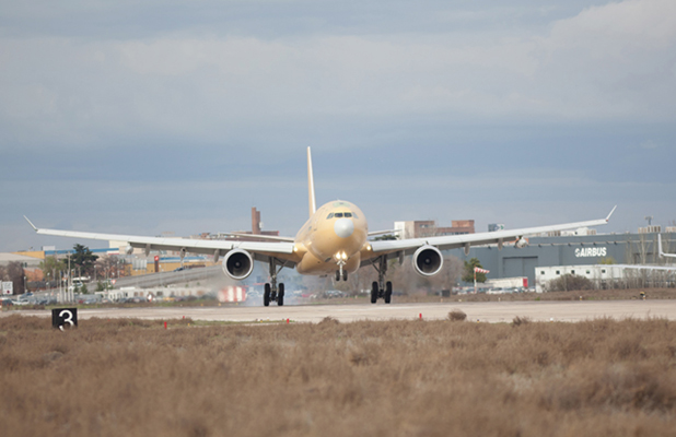 Décollage de l'A330 MRTT à Getafe en Espagne