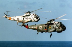 SH-3 de la marine brésilienne en 1987