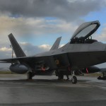F-22A stationné depuis le 3 mai 2011
