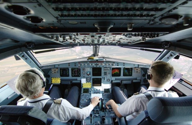 Cockpit d'un A319