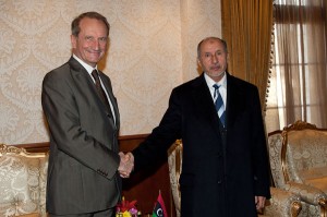 Gérard Longuet et Moustapha Mohammed Abdeljalil