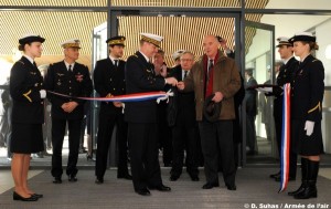 Inauguration des nouveaux batiments sous la presidence du général Guillaume Gelee.